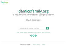 Tablet Screenshot of damicofamily.org